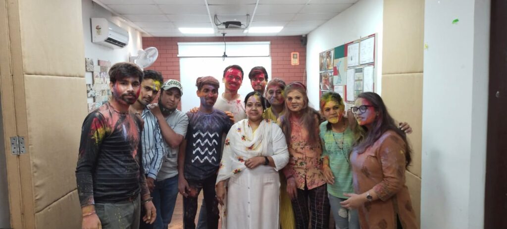 Holi Celebration at Sukriti Professional Academy