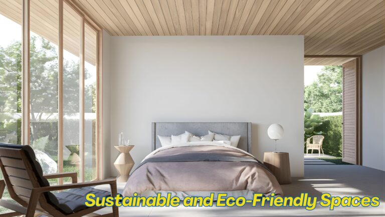 Sustainable and Eco Friendly bedroom design